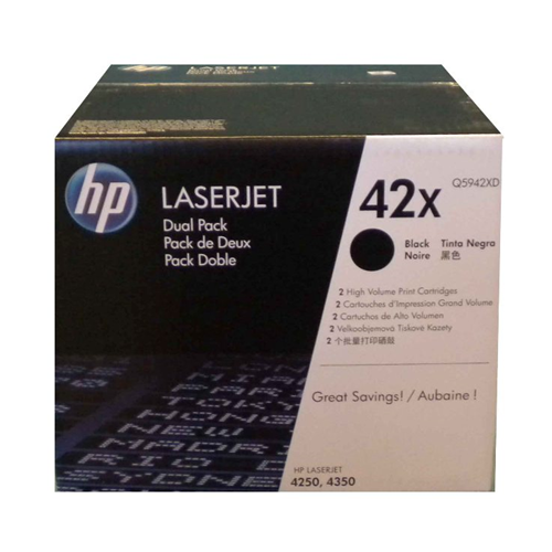 HP LaserJet 4250/4350 Crtg Dual Pack