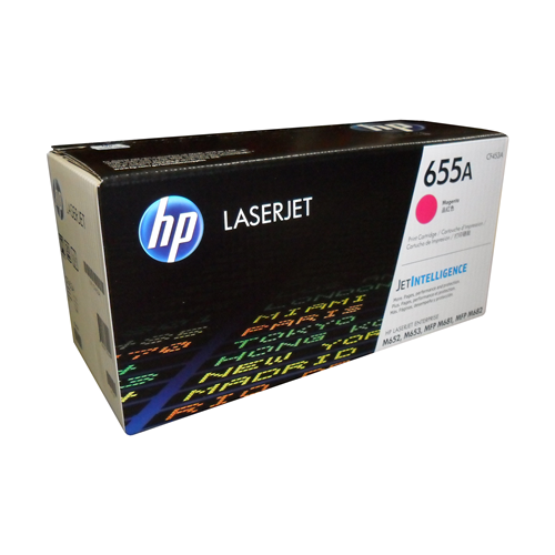 HP 655A Magenta LaserJet Toner Cartridge