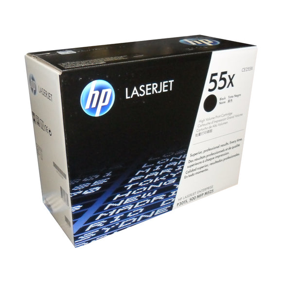 CE255X HP #55X LASERJET P3015 PRINT CARTRIDGE 12.5K