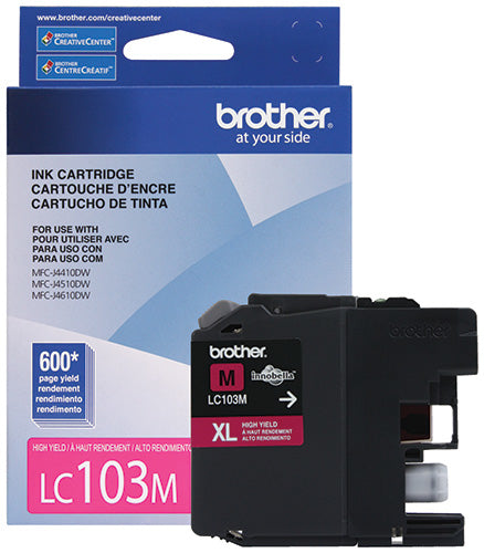 LC103C Magenta Innobella High Yield (XL Series) Color Ink Cartridges