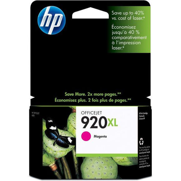 HP 920XL Original Ink Cartridge - Single Pack (HEWCD973AN140)