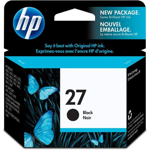 HP 27 Original Ink Cartridge - Single Pack (HEWC8727AN140)