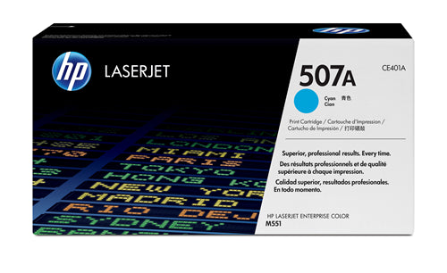 507A Cyan Original LaserJet Toner Cartridge