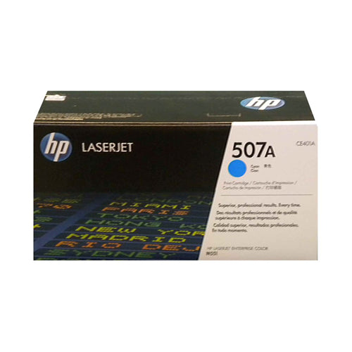 HP 507A Cyan LaserJet Toner Cartridge