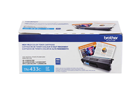 Genuine High-Yield Cyan Toner Cartridge 4000 pages