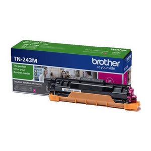 The Brother TN-243M Magenta Toner Cartridge. Prints up to 1000 pages.