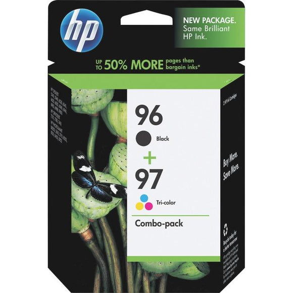 HP 96/97 (C9353FN) Original Ink Cartridge - Black, Cyan, Magenta, Yellow (HEWC9353FC140)