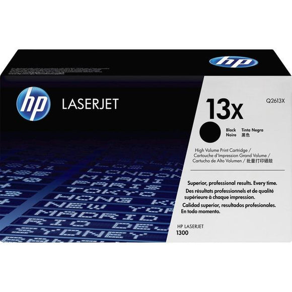 HP 13X Original Toner Cartridge - Single Pack (HEWQ2613X)