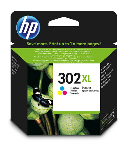 302XL High Yield Tri-color Original Ink Cartridge