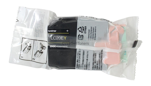 BROTHER LC20EY Yellow Ink Cartridge