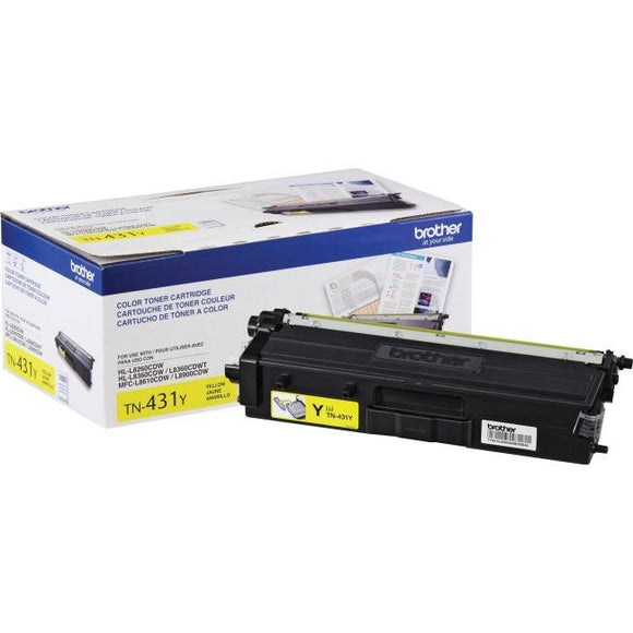 TN431Y YELLOW 1.8K TONER FOR HLL9310CDW/MFCL9570CDW/MFCL8610