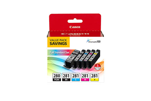 5 Color Value Pack for Canon PIXMA