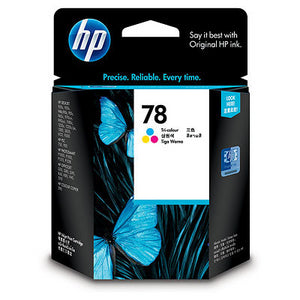 HP 78 Tri-color Inkjet Print Cartridge