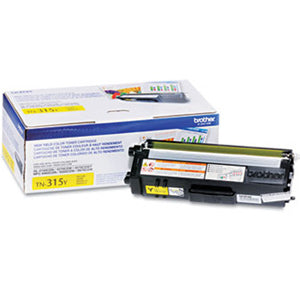 TN315Y BROTHER TN315Y HIGH YIELD TONER CARTRIDGE  YELLOW