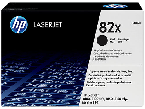 82X High Yield Black Original LaserJet Toner Cartridge