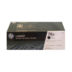 CE278D HP #78A DUAL PACK BLACK LJ TONER P1566/P1606DN