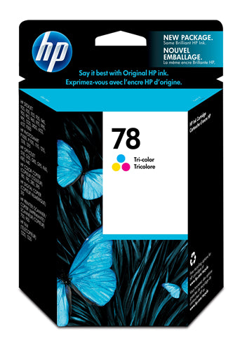 HP 78 Tri-color Inkjet Print Cartridge