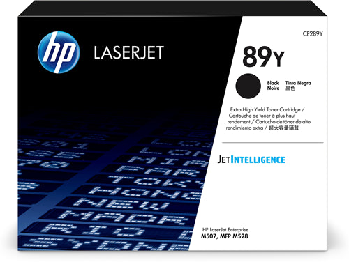 HP 89Y Black LaserJet Toner Cartridge