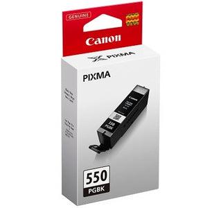 PGI-550 PGBK (pigment black) ink cartridge with security