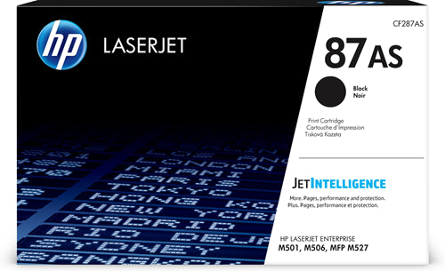 87AS Black Original LaserJet Toner Cartridge