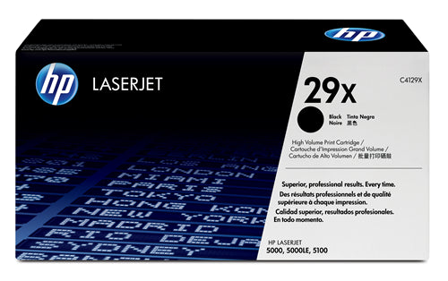 29X High Yield Black Original LaserJet Toner Cartridge