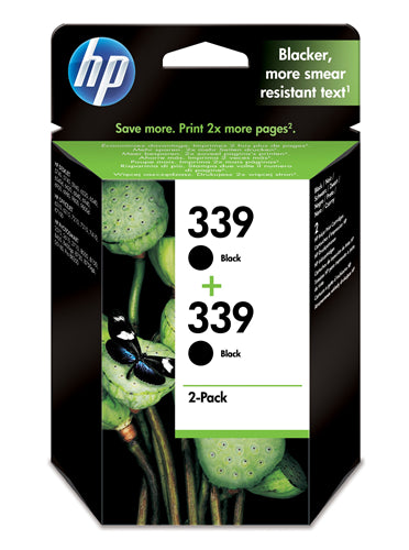 339 2-pack Black Original Ink Cartridges