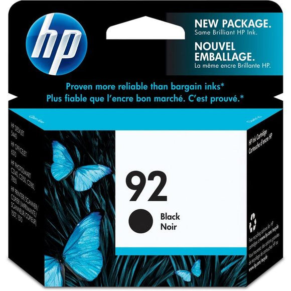 HP 92 Original Ink Cartridge - Single Pack (HEWC9362WN140)