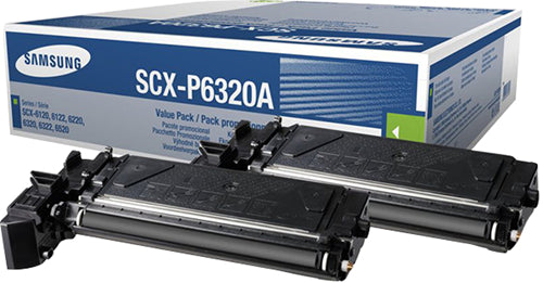 SCX-P6320A 2-pack Black Toner Cartridges