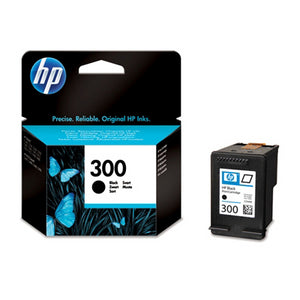 HP 300 Black Ink Cartridges print laser-quality text documents and images that resist fading. This Original HP ink cartridge is designed to deliver user-friendly features at an affordable price.