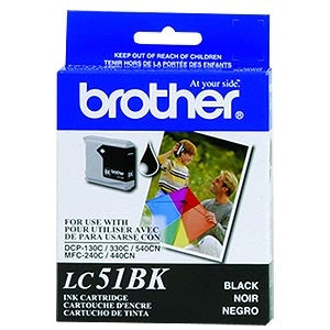 LC-51BK Black Inkjet Cartridge - 500 Page