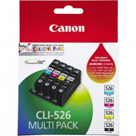 CLI-526 C/M/Y/BK photo value multi-pack