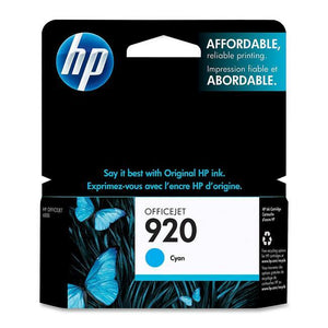 HP 920 Original Ink Cartridge - Single Pack (HEWCH634AN140)