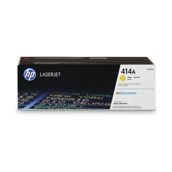 W2022A HP #414A Yellow  Original LaserJet Toner Cartridge