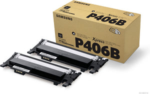 CLT-P406B 2-pack Black Toner Cartridges