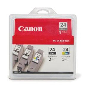 Ink Tank Multipack - 2 Black & 1 Color Ink Cartridges