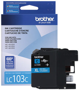 LC103C Cyan Innobella High Yield (XL Series) Color Ink Cartridges