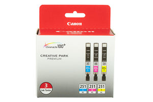 CLI-251 XL 3 Color Ink Pack