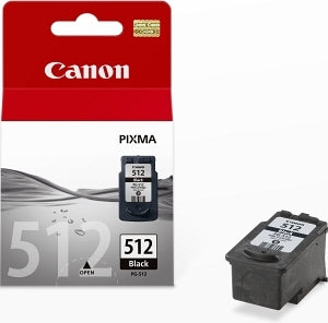 PG-512 Ink Cartridge Black Blister with security