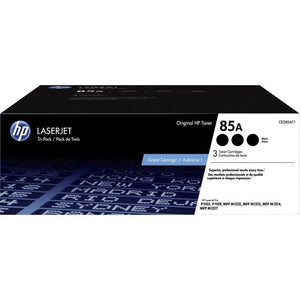 HP 85A BLK TRI-PACK LASERJET TONER CRTG