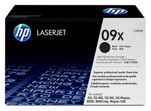 09X High Yield Black Original LaserJet Toner Cartridge 17100 pages