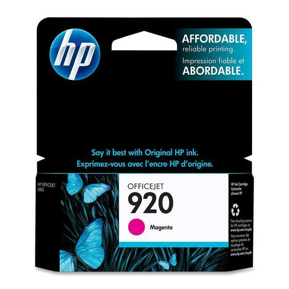 HP 920 Original Ink Cartridge - Single Pack (HEWCH635AN140)