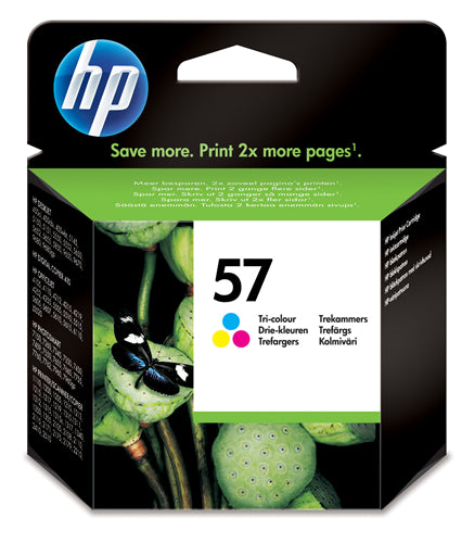 HP 57 Tri-color Original Ink Cartridge