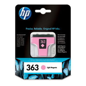 HP 363 Light Magenta Ink Cartridge with Vivera Ink