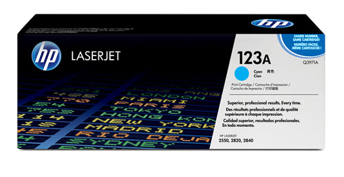 123A Cyan Original LaserJet Toner Cartridge ~2000 pages