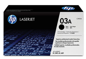 03A Black Original LaserJet Toner Cartridge