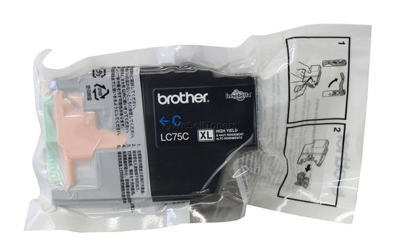 BROTHER LC75C Cyan Ink Cartridge