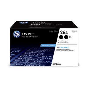 CF226AD1 HP 26A Black Dual LaserJet Toner Crtg