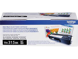 TN315BK BROTHER TN315BK HIGH YIELD TONER CARTRIDGE  BLACK