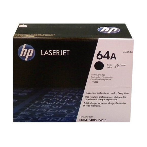 CC364A HP #64A BLACK TONER CARTRIDGE FOR P4014/P4015 1