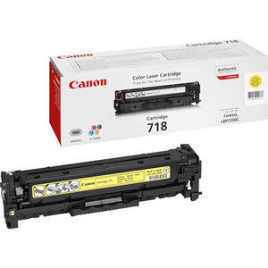 LBP 7200Cdn Toner Cartridge 718 - Yellow